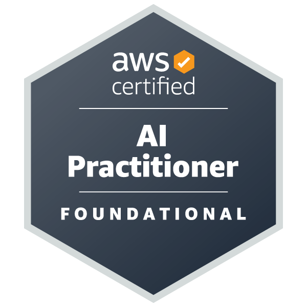 AWS Certified AI Practitioner バッジ