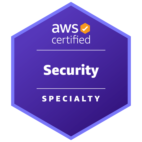 AWS Certified Security – Specialty バッジ