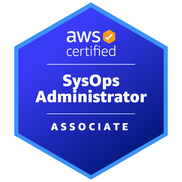 AWS Certified SysOps Administrator - Associate バッジ